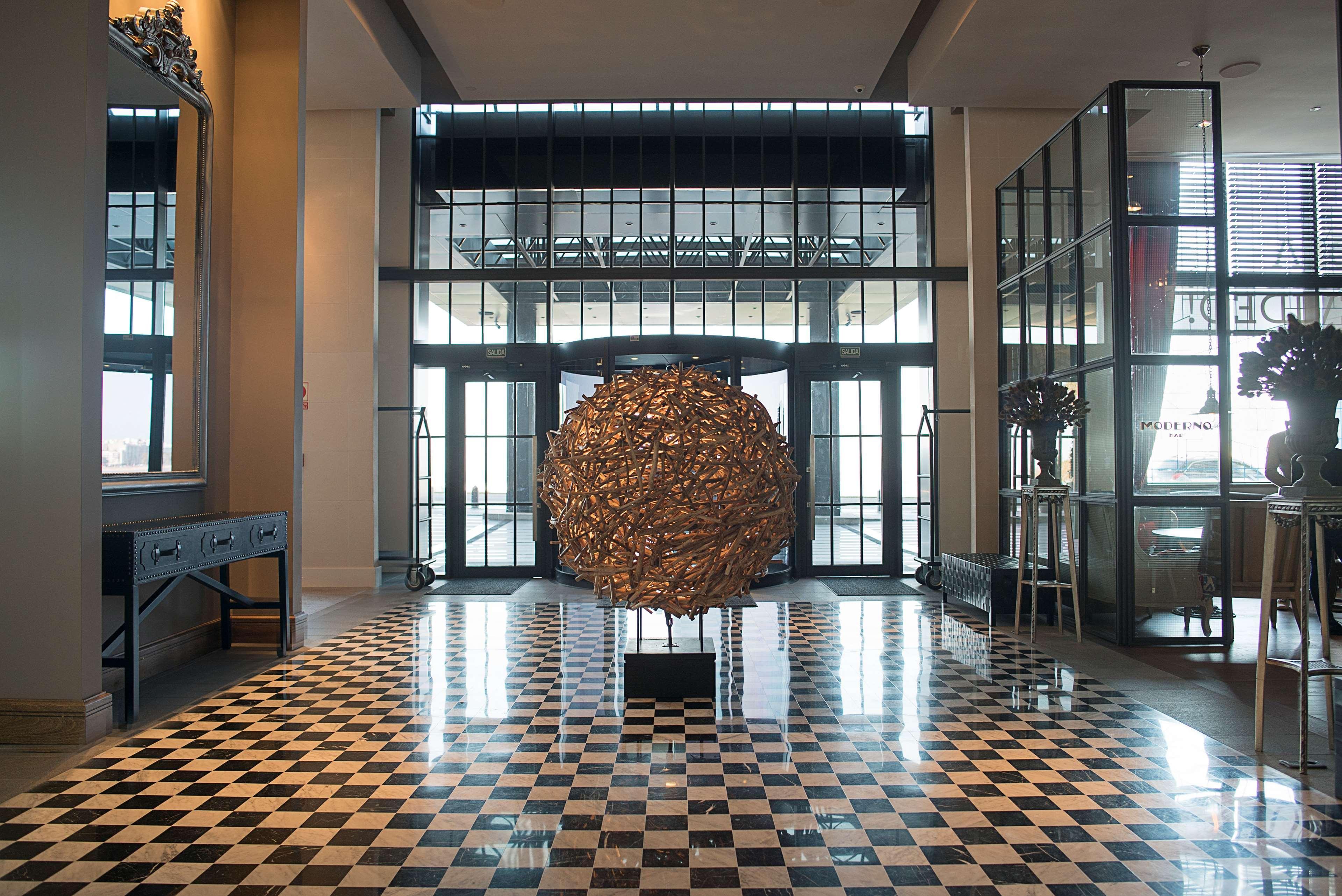 蒙特维迪奥凯悦中心酒店 蒙得维的亚 外观 照片 The lobby of the hotel