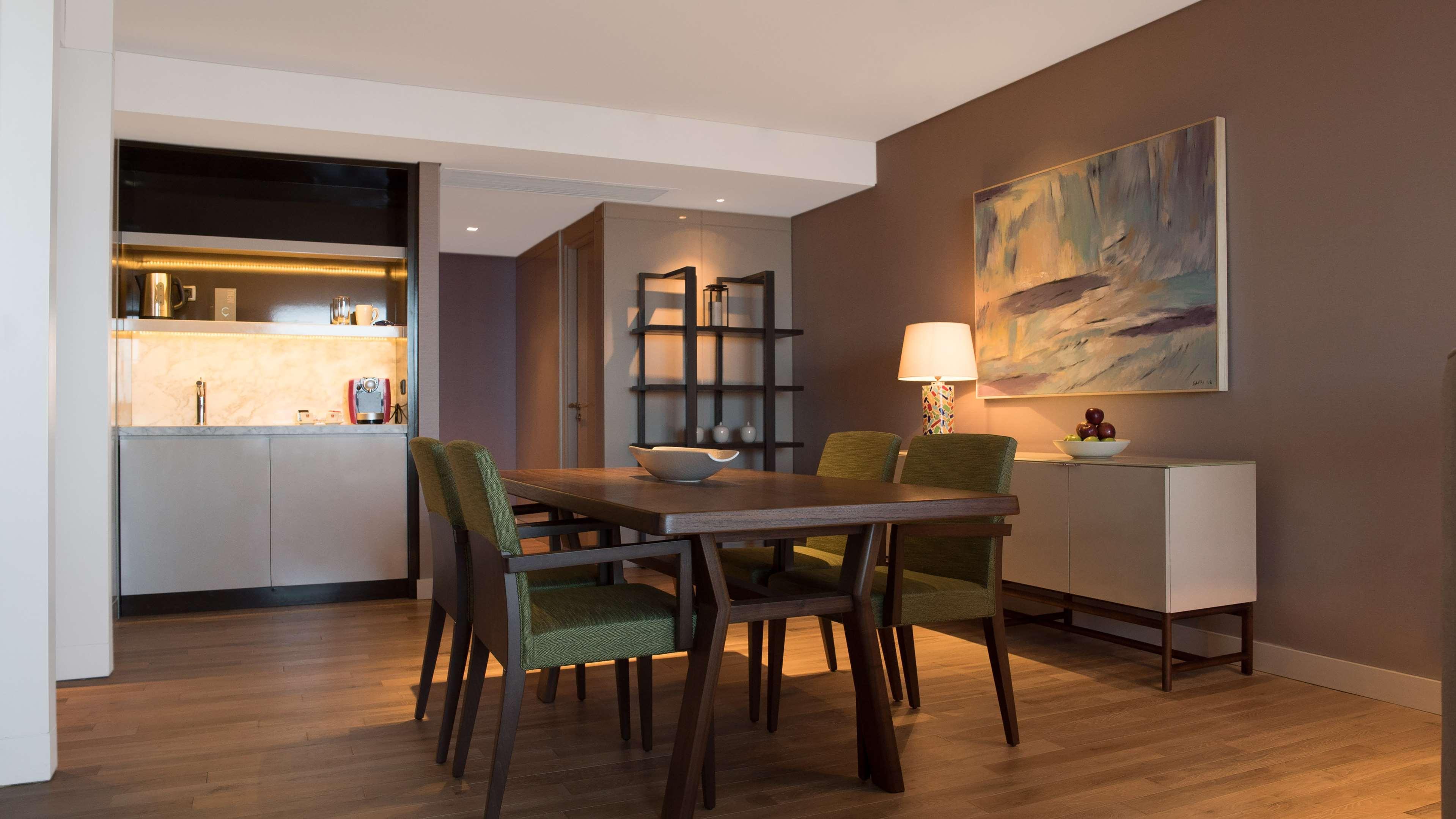 蒙特维迪奥凯悦中心酒店 蒙得维的亚 外观 照片 A dining room