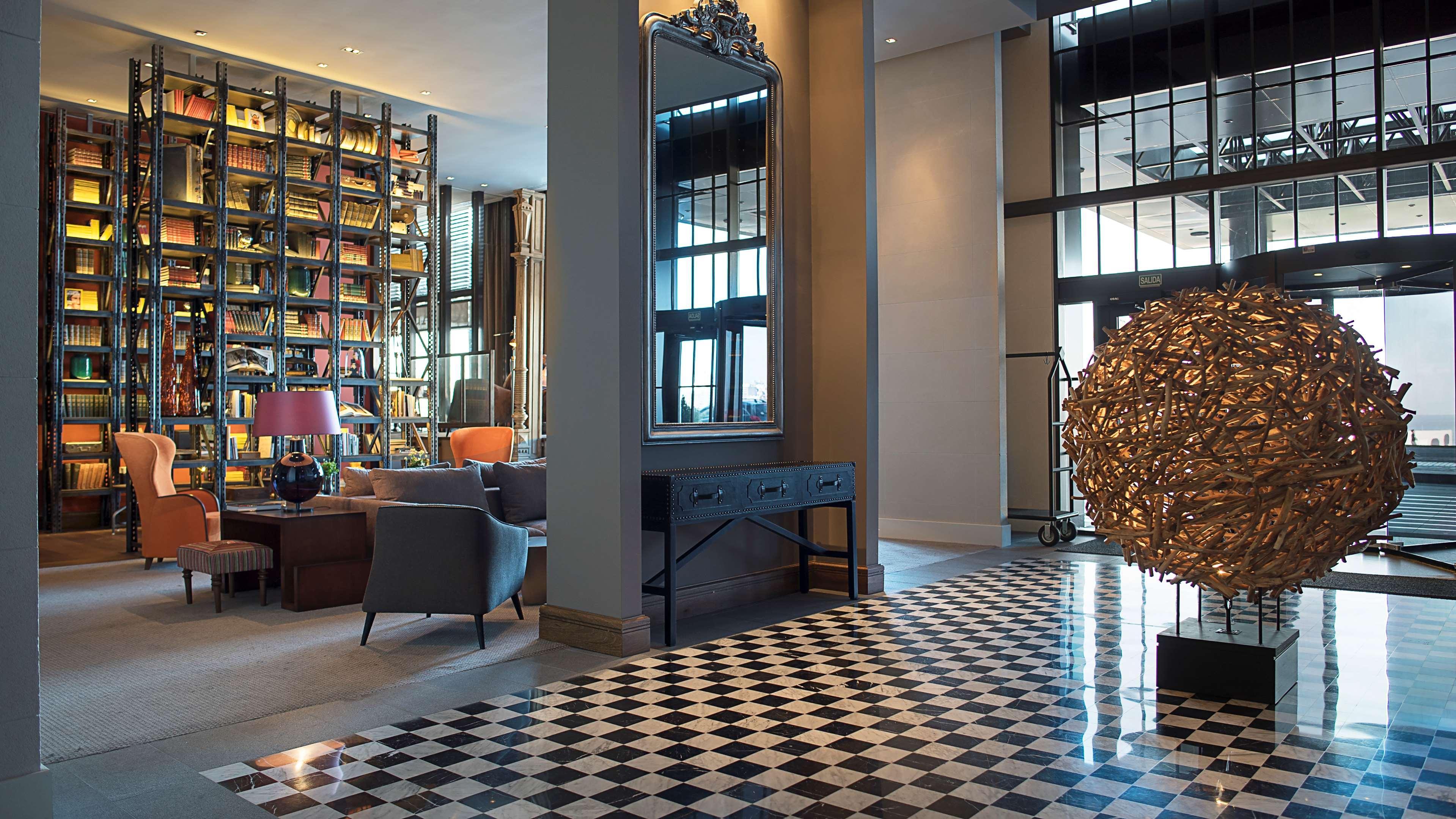 蒙特维迪奥凯悦中心酒店 蒙得维的亚 外观 照片 The lobby of the hotel